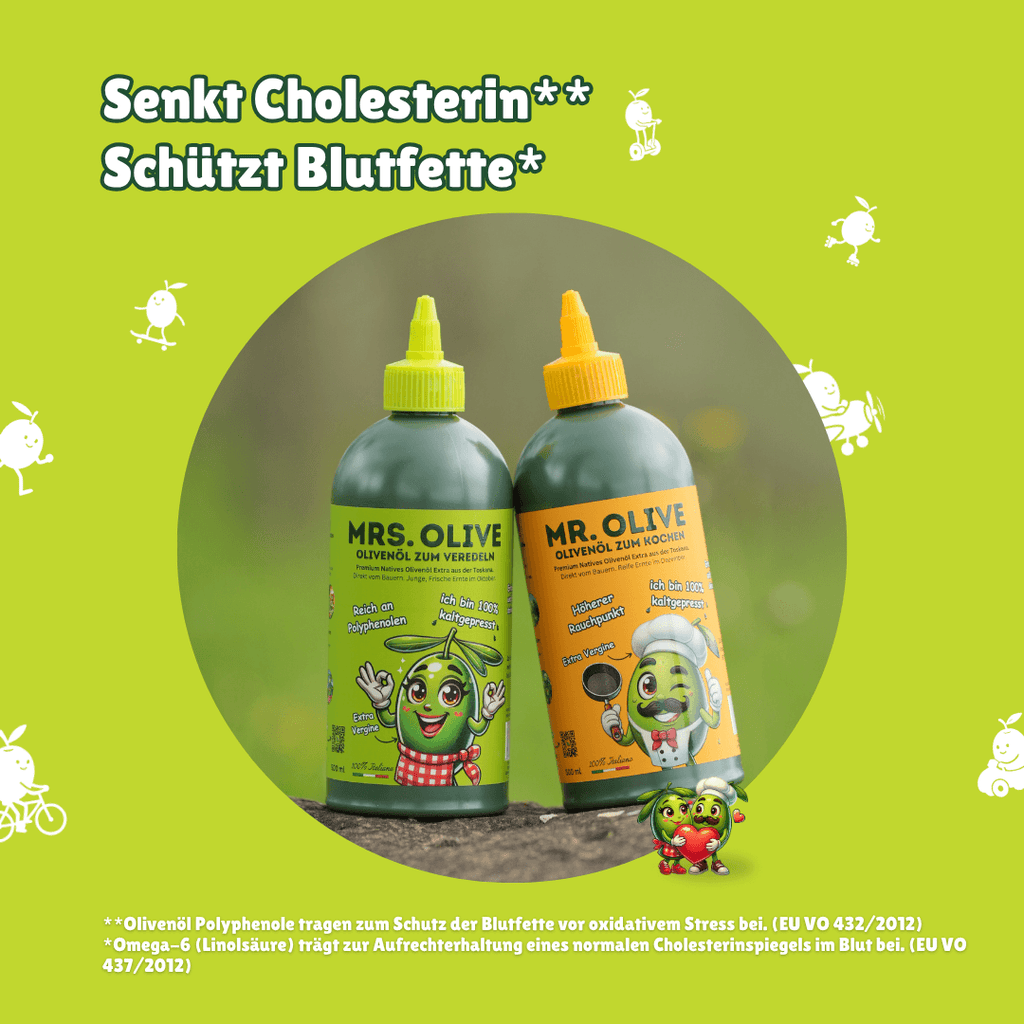 Mrs. und Mr. Olive Native Olivenöle Extra