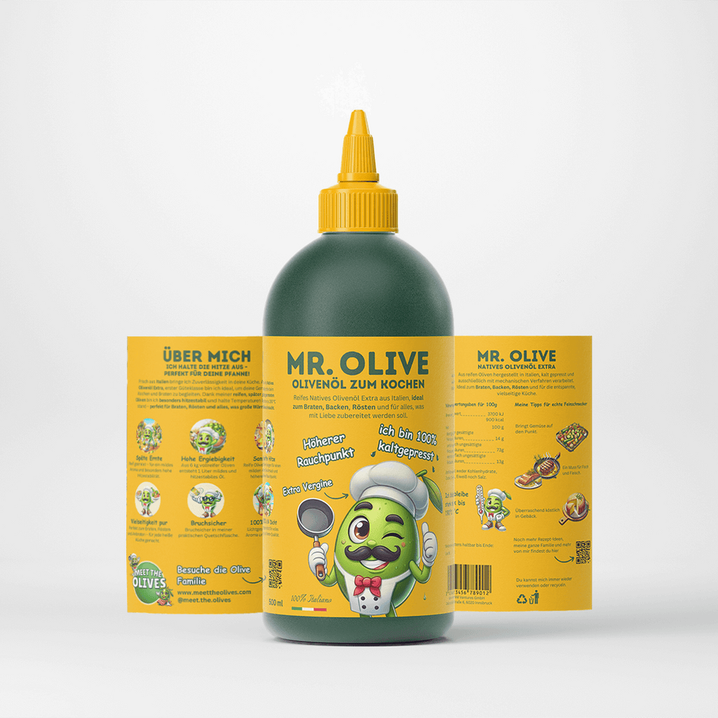 Mr. Olive - Natives Olivenöl Extra zum Kochen