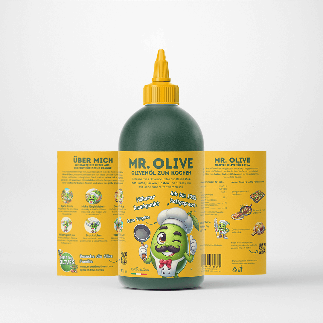 Mr. Olive - Natives Olivenöl Extra zum Kochen