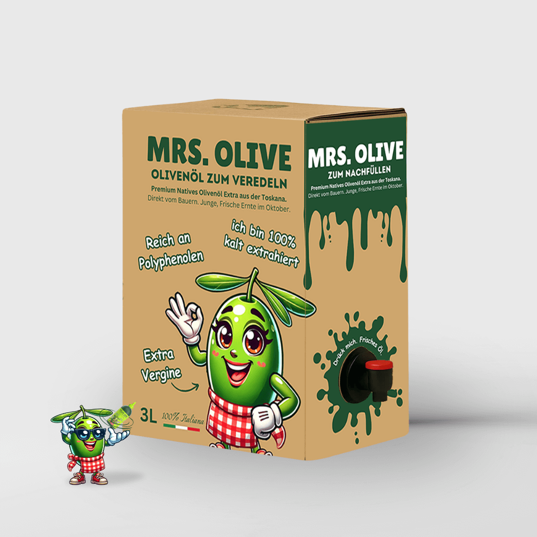 Mrs. Olive – 3 Liter Bag-in-Box Refill