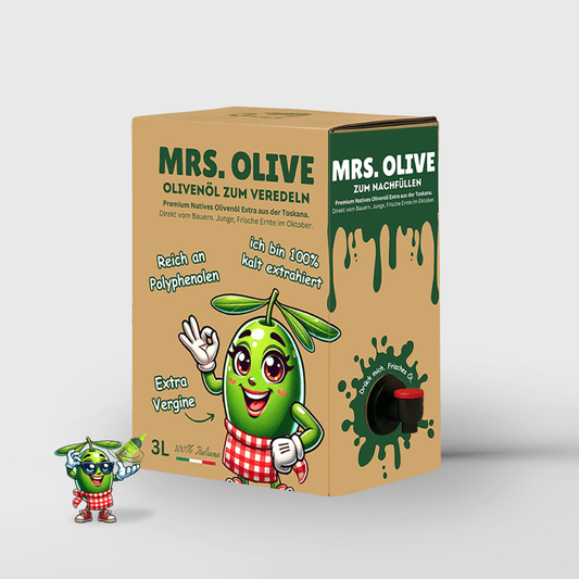 Mrs. Olive – 3 Liter Bag-in-Box Refill