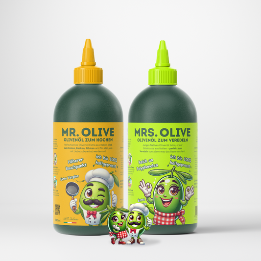 Mrs. und Mr. Olive Native Olivenöle Extra