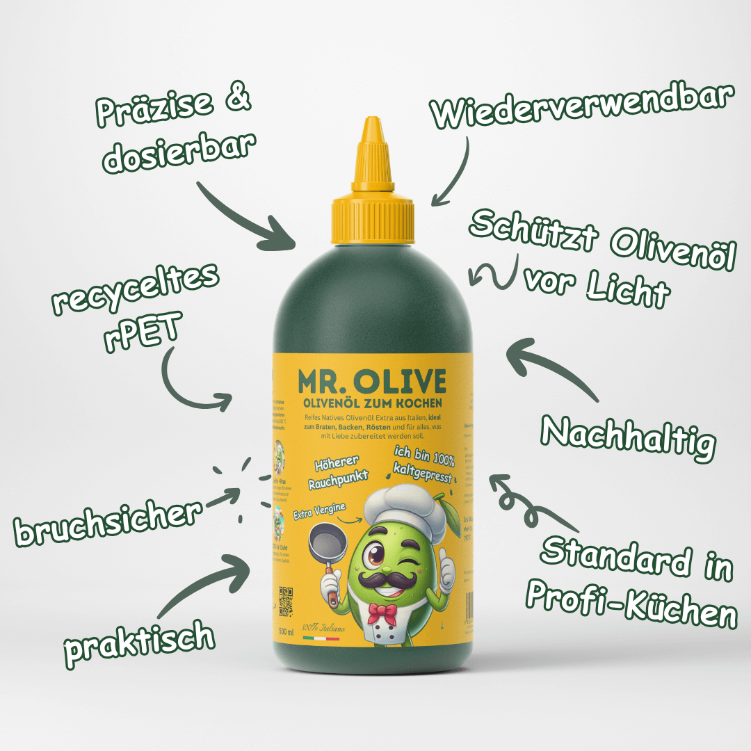Mr. Olive - Natives Olivenöl Extra zum Kochen